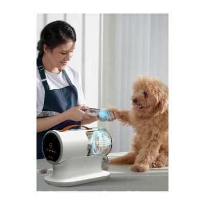 Escova a vácuo 5 em 1 kit de tosa para animais de estimação 600 W secador de cabelo soprador para cães e gatos