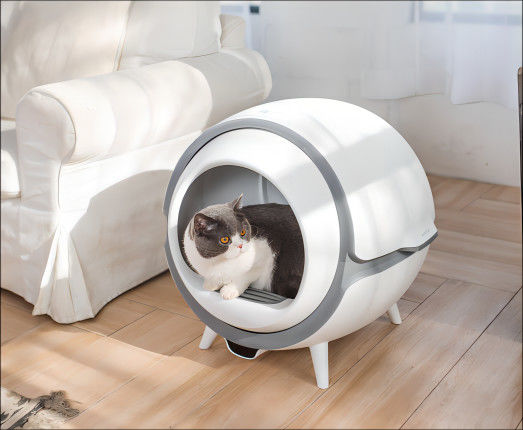 Gatos múltiplos descartáveis de Cat Litter Box Enclosed For da limpeza de auto da extra grande auto 0